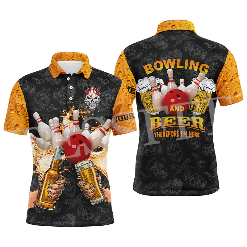 Kaus Polo Harajuku kasual musi - Short Sleeve Bowling Shirt Retro ulasan dan harga
