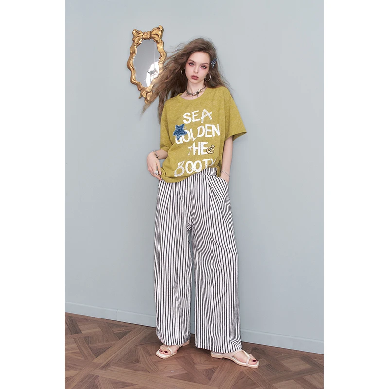 ELFSACK Vintage Acid Wash Grap - Acid Wash Vintage Graphic T Shirt ulasan dan harga