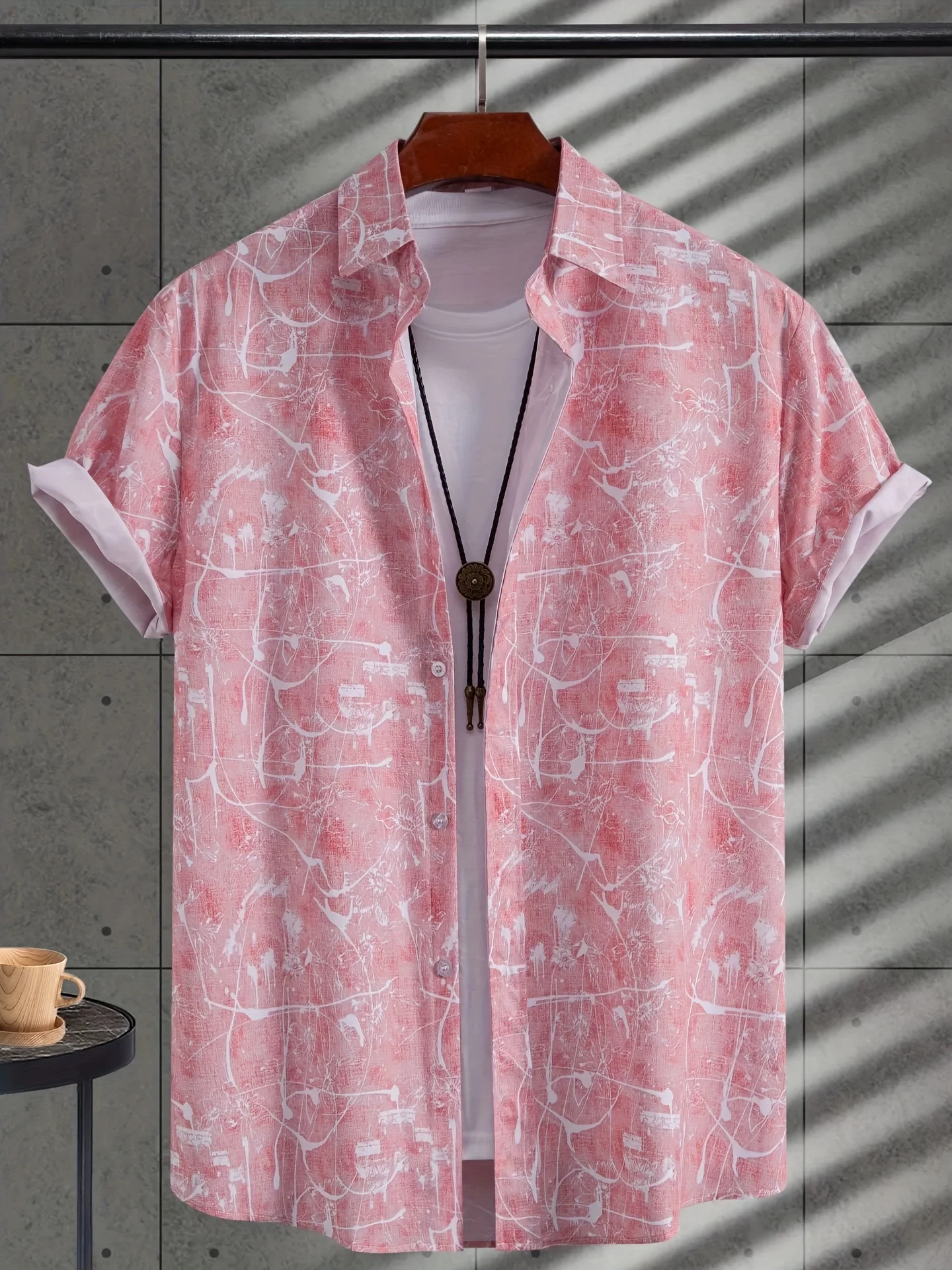 Kemeja Hawaii Aloha Biru Muda  - Vintage Hawaiian Floral Shirt ulasan dan harga