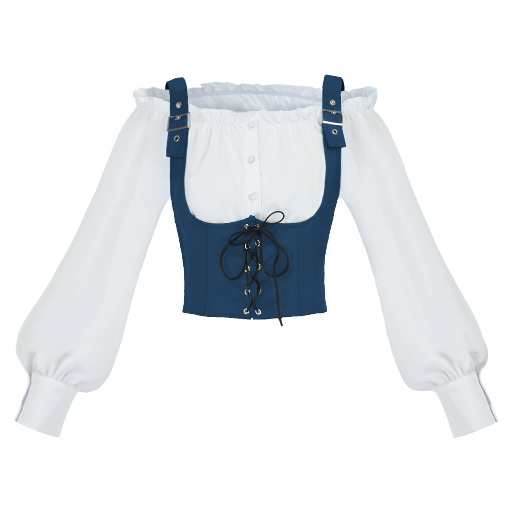 Blus wanita bergaya retro Bara - Shirts ulasan dan harga